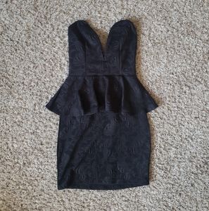 NWT Love Culture Strapless Dress